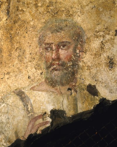 Man in a Tunic (detail) by Roman